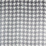 viskosmix metallisk glans hundtandsmönster – svart/vit,  thumbnail number 1