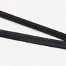 Satin passpoalband [10 mm] – svart,  thumbnail number 1