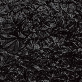 Krossad sammet stretch – svart, 