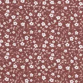 Poplin Millefleurs – brons/vit, 
