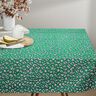 Behandlad bomull Abstrakt Lejon | Poppy Fabrics – grön/rosa,  thumbnail number 6