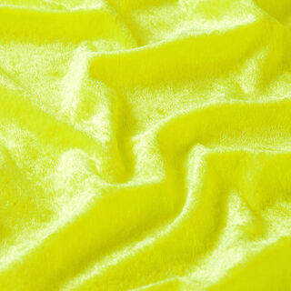 Krossad sammet – neongul, 