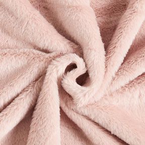 Fuskpäls enfärgad – rose, 