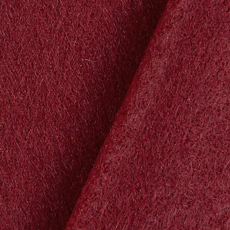 Filt 90 cm / 1 mm tjockt – bordeauxröd,  image number 3