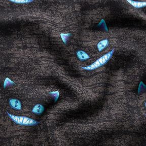 Alpfleece leende katt Melange – svart/blå, 
