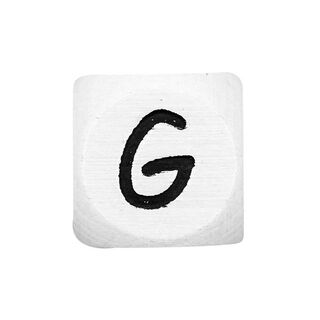 Träbokstäver G – vit | Rico Design, 