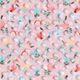 Mysfleece präglade prickar och blommor – rosa,  thumbnail number 1