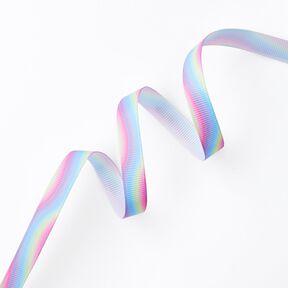 Ripsband regnbåge pastell [Ø 25 mm] – fläder, 