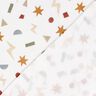 Muslin/Dubbel-krinkelväv Geometriska symboler – elfenbensvit/karamell,  thumbnail number 4