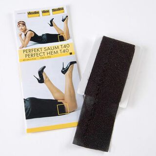 Perfekt fåll [40 mm x 3 m] | Vlieseline – svart, 