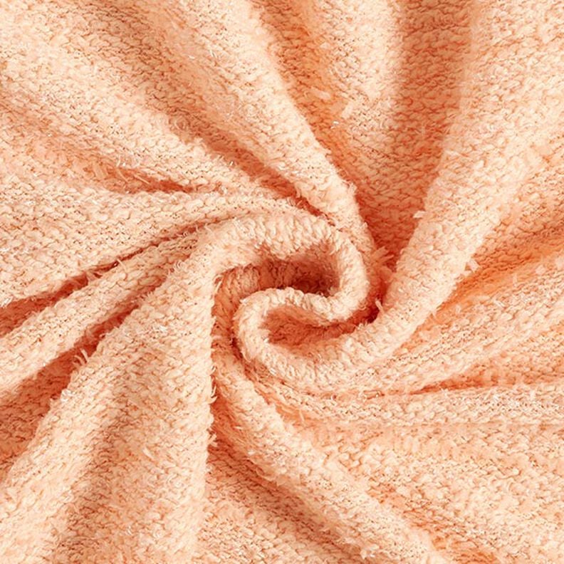 Bomull Finstickat Glittereffekt – apricot, image number 1