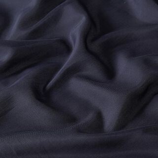 Superlätt bomulls-sidenväv Voile – marinblått, 
