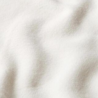 GOTS Bomullsfleece enfärgat – vit, 