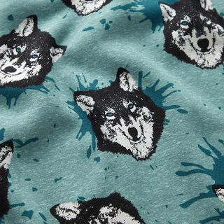 Alpfleece varg  – petrol, 