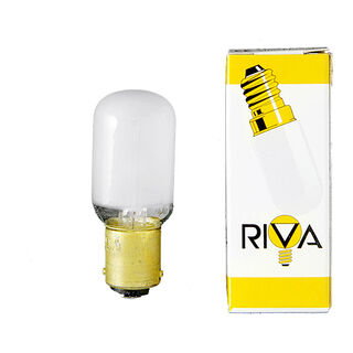 Glödlampa B15d 235V|15W, RIVA 3, 