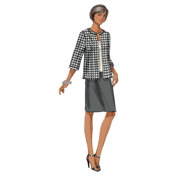 Jacka|Klänning|Kjol|Byxor, Butterick 5719|44 - 50, image number 8