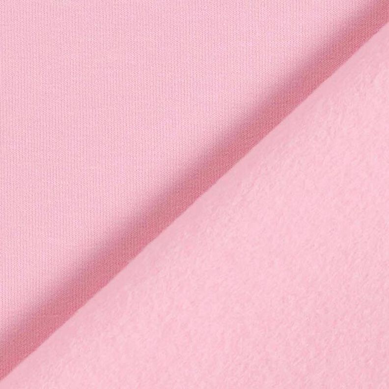 Lätt bomullssweat enfärgad – rosa,  image number 5