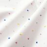 Poplin färgglatt konfetti – vit,  thumbnail number 2