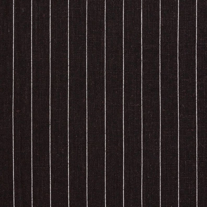 viskos-linnemix breda kritstrecksränder – svart,  image number 1