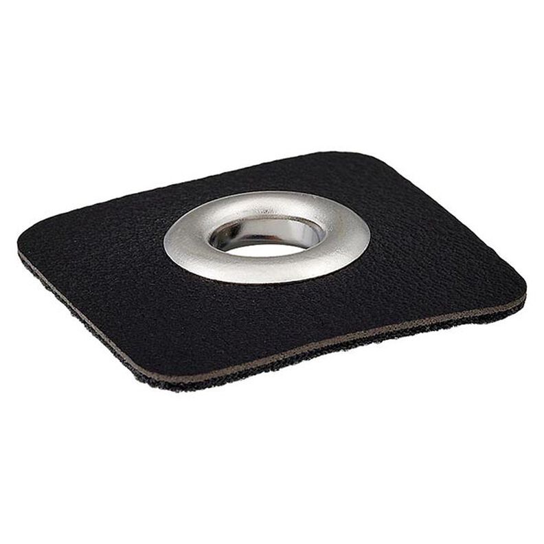 Fuskläder Öglelapp [ 8 mm ] – svart/silver,  image number 2
