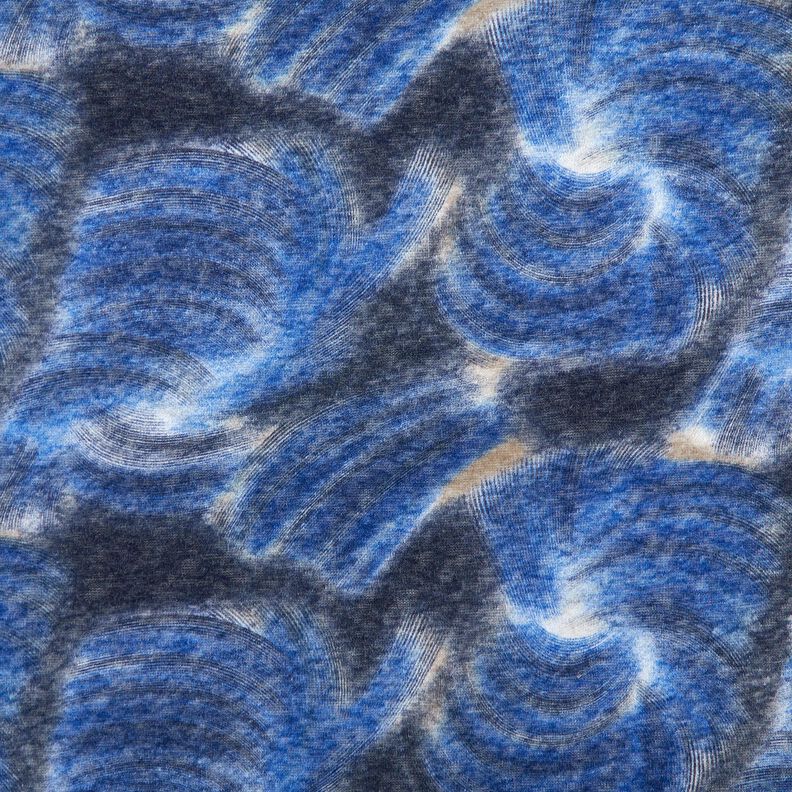 finstickad batik ruggad – marinblått/nattblå,  image number 1