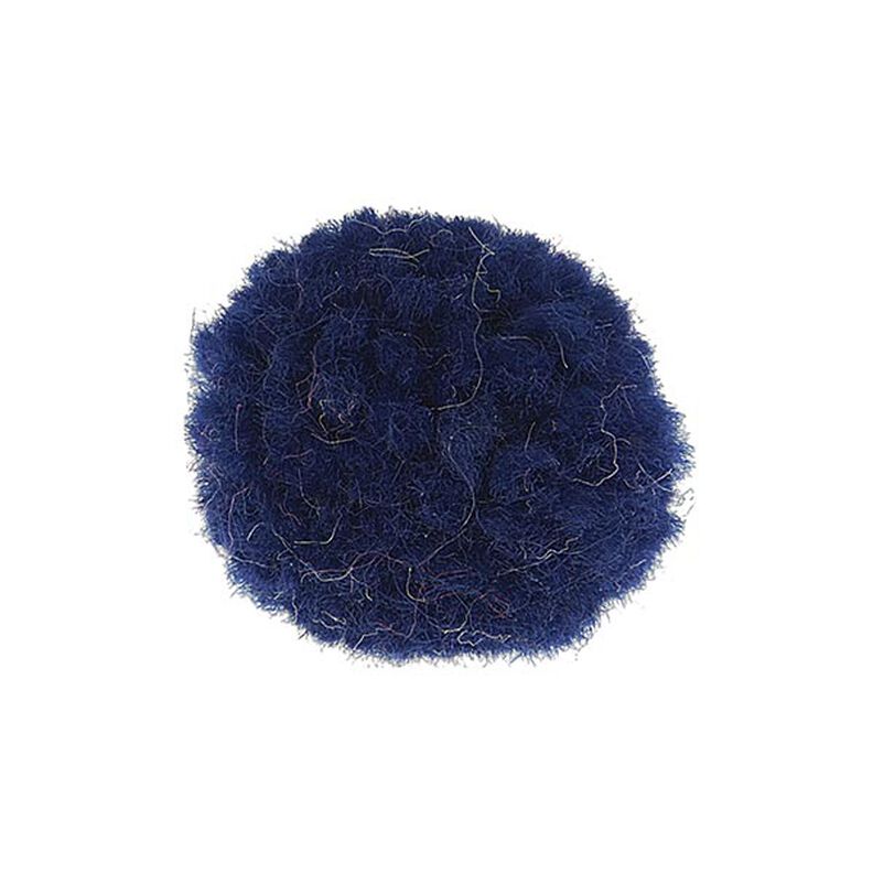 Pompong Set [ 12 styck / Ø25 mm  ] – marinblått,  image number 1