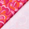 Baddräktstyg Abstrakta slingor – intensiv rosa/brandgul,  thumbnail number 4