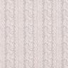 French Terry Sommarsweat kabelstickat tryck – ljusbeige,  thumbnail number 1