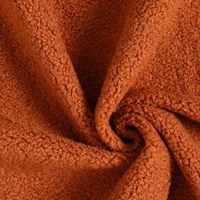 Stoppningstyg fårskinnslook – terracotta, 