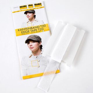 Kantband T20 [20 mm x 5 m] | Vlieseline – vit, 