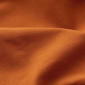 Bomullsjersey medium enfärgad – karamell, 