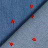 Chambray  – jeansblå/eldröd,  thumbnail number 4