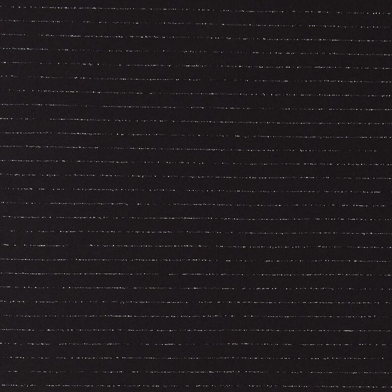 byxtyg med stretchigt glitter randigt – svart/silvermetallic, image number 1