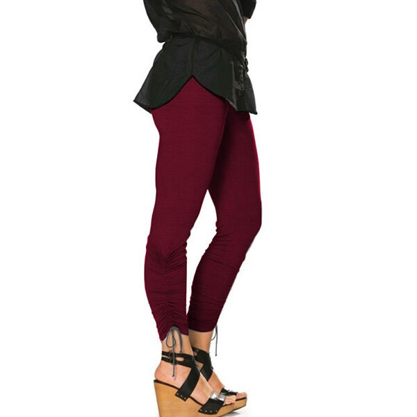 Viskosjersey Medium – bordeauxrött, image number 3
