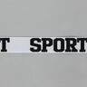 Gummiband Sport – ljusgrå/svart,  thumbnail number 1