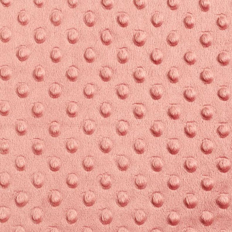 Mysfleece präglade prickar – gammalt rosa,  image number 1