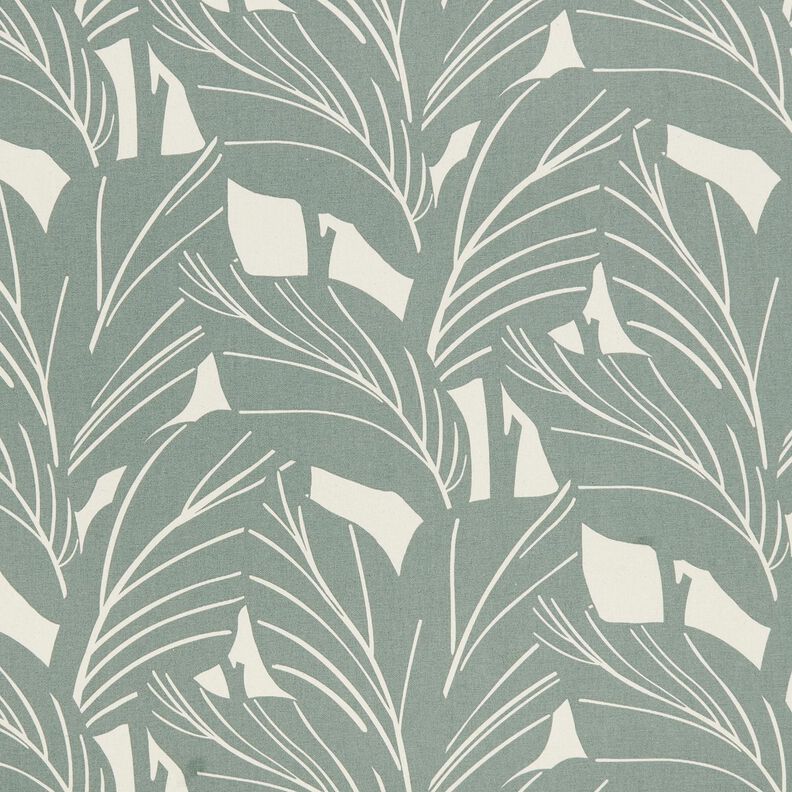 Dekorationstyg Panama Eleganta blad – vass/natur, image number 1