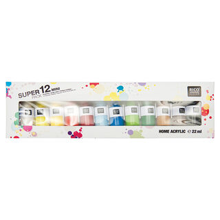 Home Acrylic Super Set [12 styck] | Rico Design, 