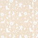 Dekorationstyg Canvas Vintermotiv – natur/vit,  thumbnail number 1