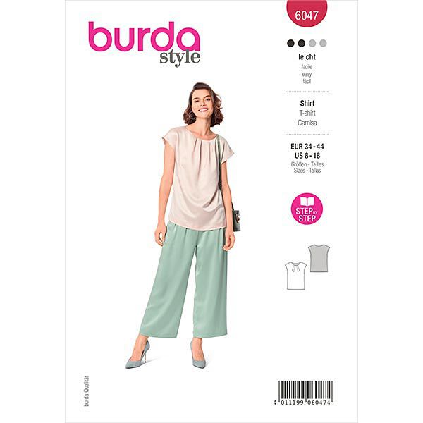 T-shirt, Burda 6047 | 34-44,  image number 1
