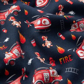 Sweatshirt Ruggad Brandkårshundar – nattblå, 