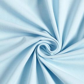 Bomullsjersey Medium Uni – ljusblå, 