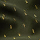 Viskostyg glitterdroppar – mörkgrön,  thumbnail number 3