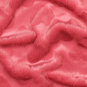 Fuskpäls hjärtan | Poppy Fabrics – bleklila, 