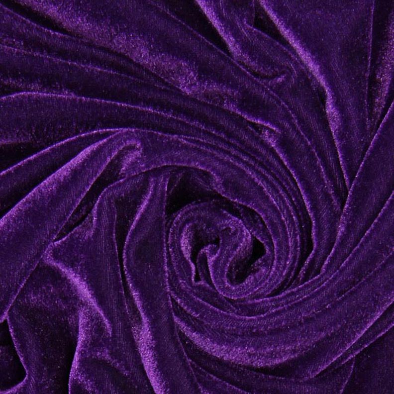 Stretchsammet lila,  image number 2