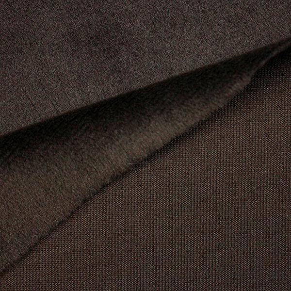 Plysch SuperSoft SHORTY [ 1 x 0,75 m | 1,5 mm ] - mörkbrun | Kullaloo,  image number 3