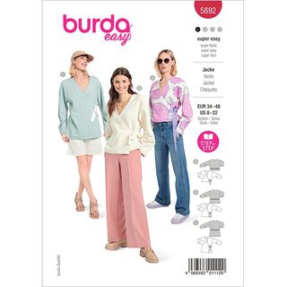 Jacka  | Burda 5892 | 34-48, 