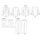 Kostym: Jacka|Shorts|Byxor, Vogue 8890 | 44 - 56,  thumbnail number 9
