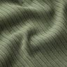 Ribbad jersey Enfärgad – oliv,  thumbnail number 3