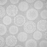 Dekorationstyg Canvas Mandala-cirklar – grått,  thumbnail number 1
